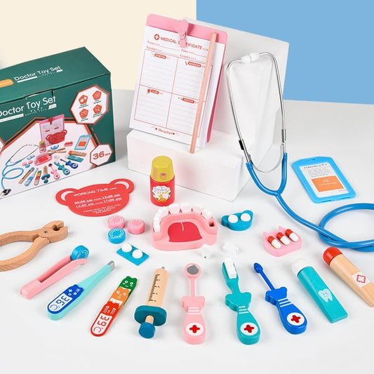 Wooden doctor set - Otloubnow