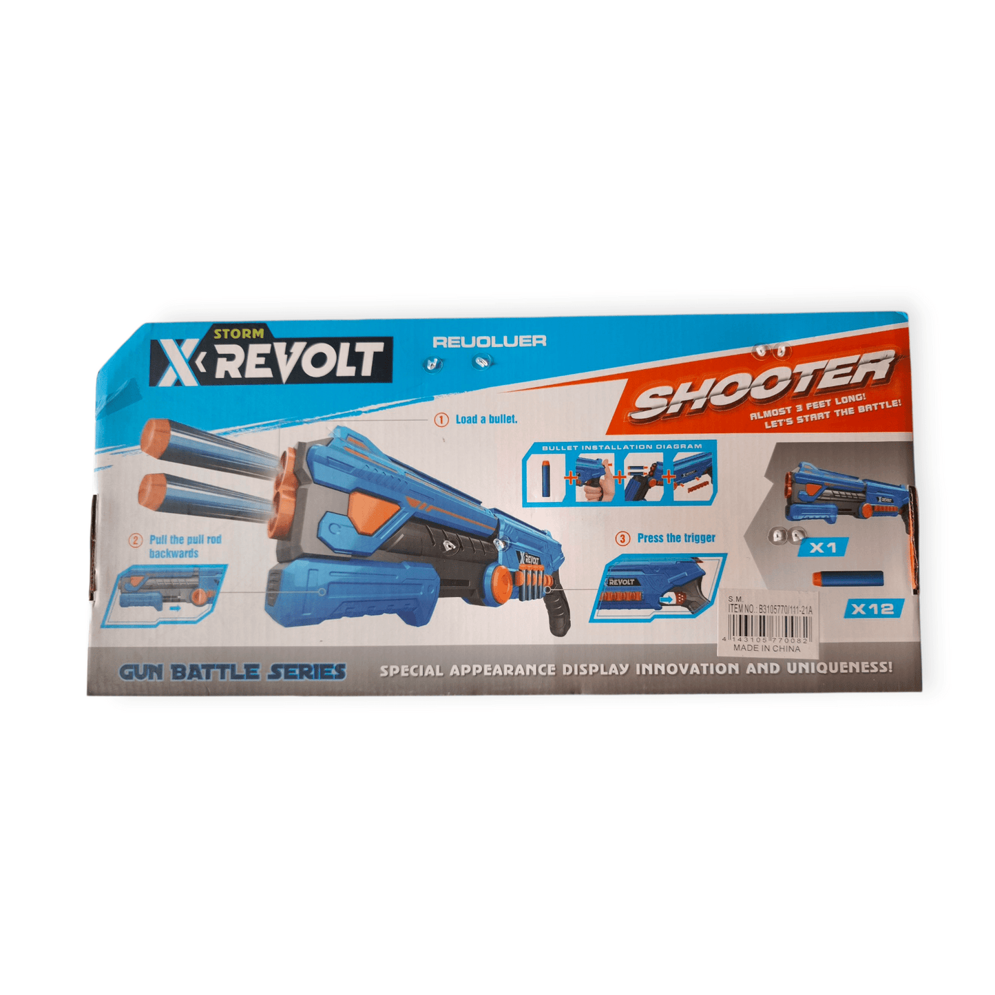 X revolt shooter Toy gun - Otloubnow