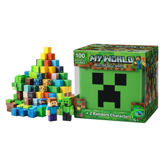 100 pcs magnetic cubes in box - Otloubnow