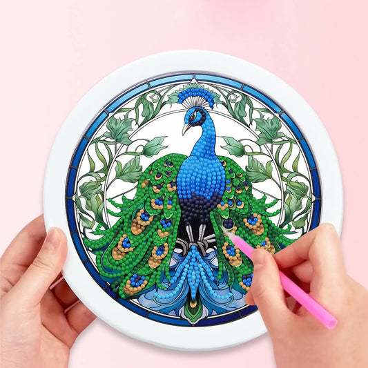 رسم بالألماس مع إطار