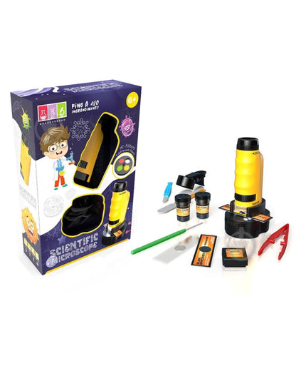 Handheld scientific microscope