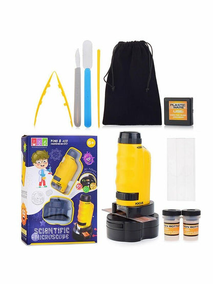 Handheld scientific microscope