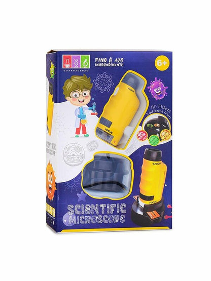 Handheld scientific microscope