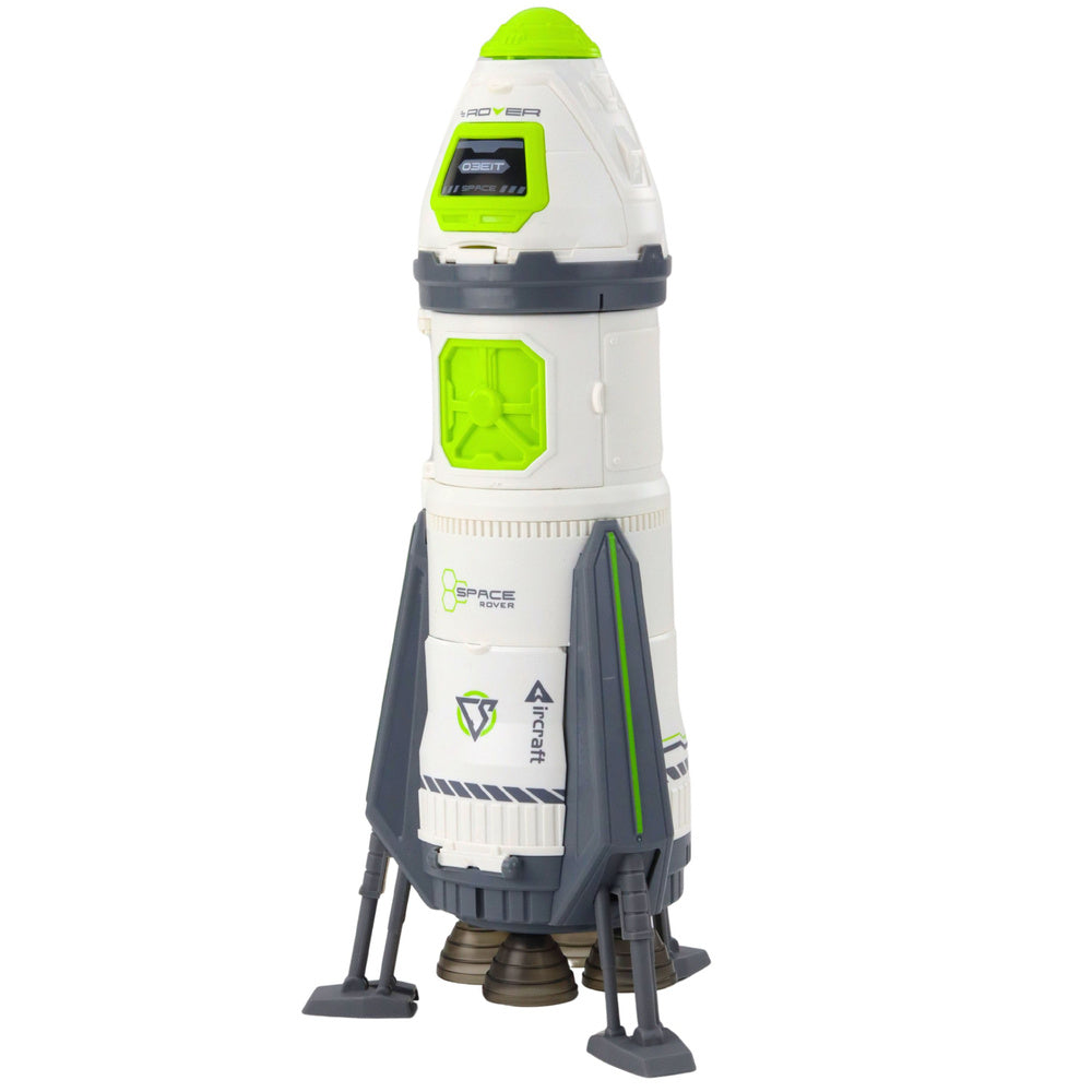 Space rocket set with sound and light