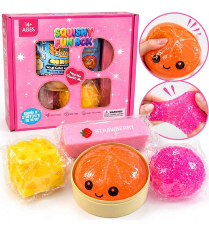 Squishy fun box (4 pcs)
