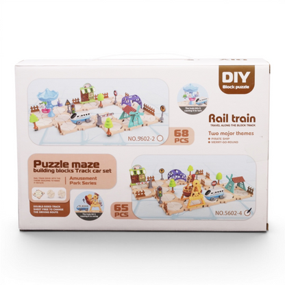 Four themes building blocks track set