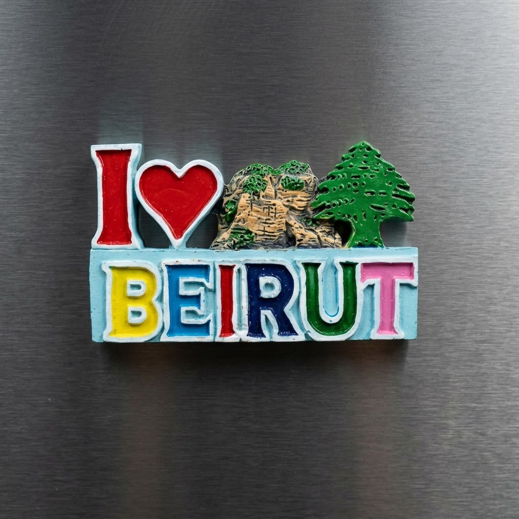 Lebanon fridge magnet collection