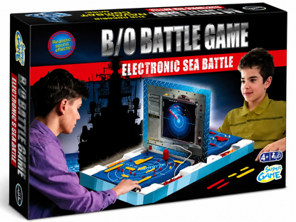 Electronic ship battle strategy game