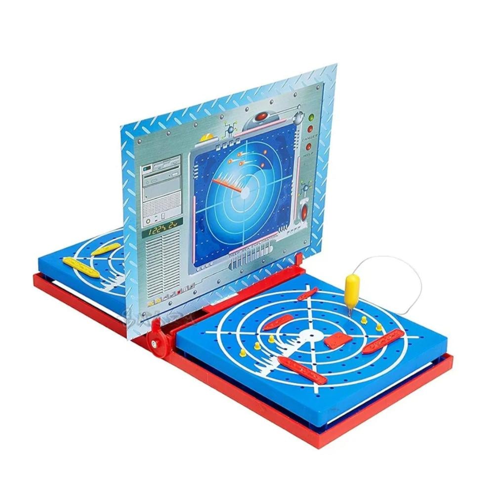 Electronic ship battle strategy game
