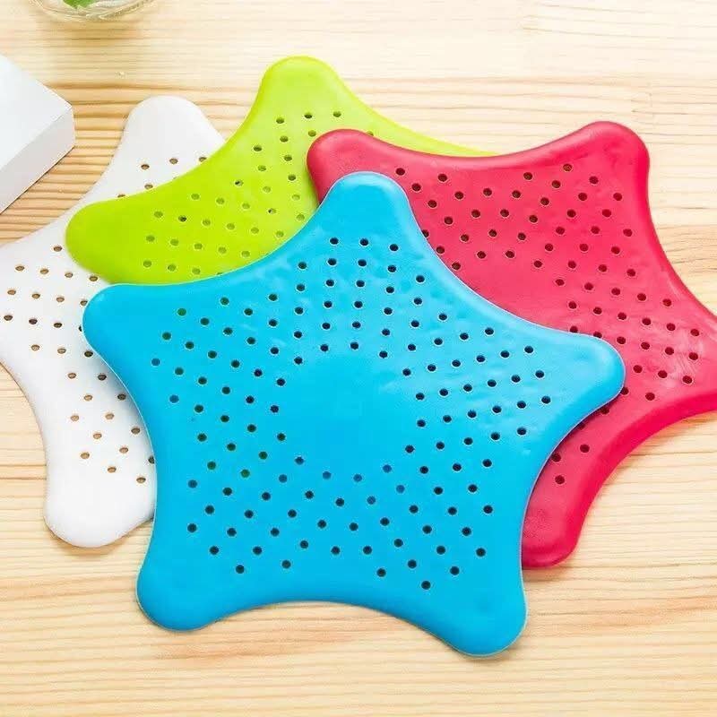 Silicone star drain cover