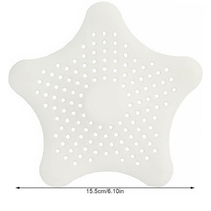 Silicone star drain cover