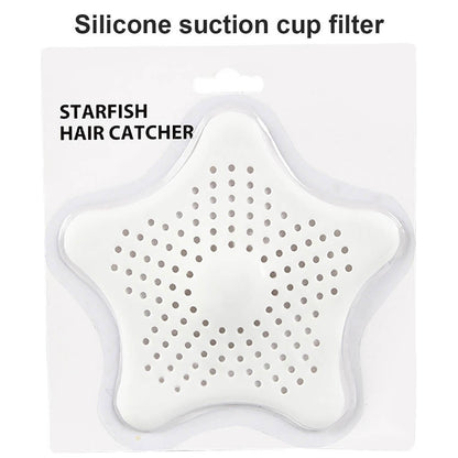 Silicone star drain cover