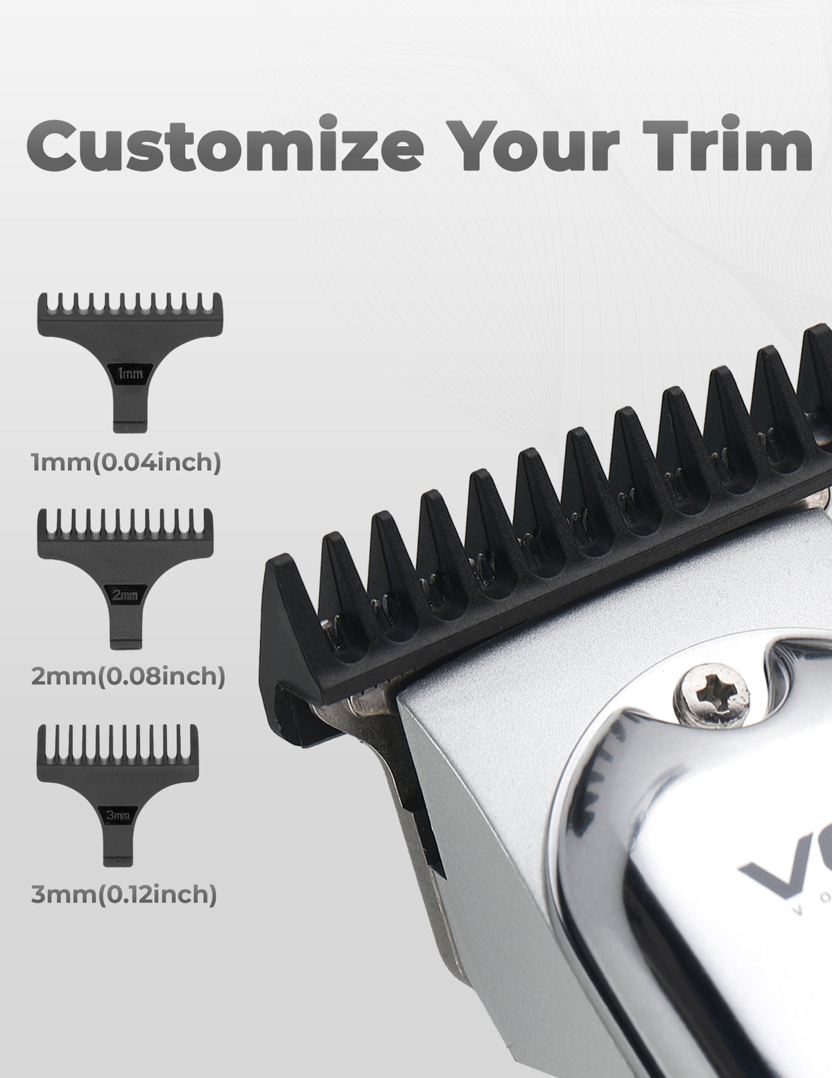 VGR hair trimmer