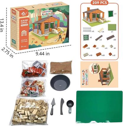 Farmhouse brick set 209 pcs