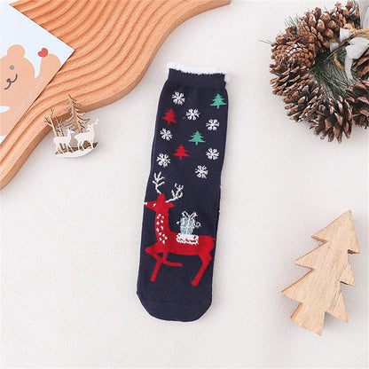 Christmas cotton socks