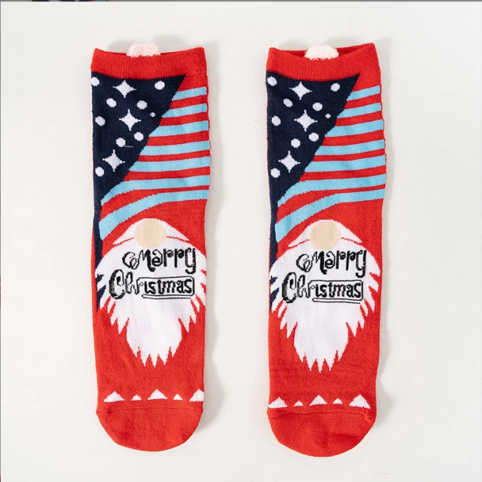Christmas cotton socks