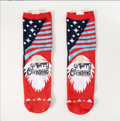 Christmas cotton socks
