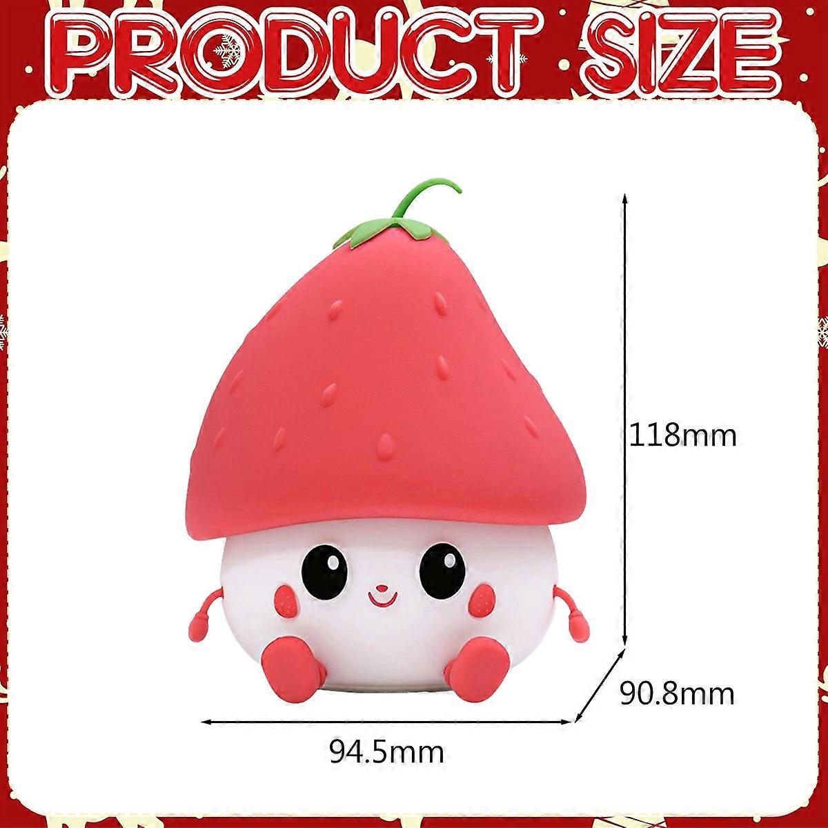 Adorable LED Strawberry Night Light - Otloubnow