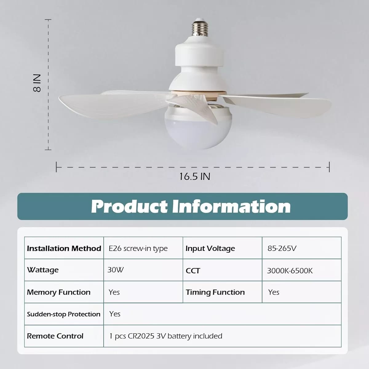 2 in 1 ceiling fan and light - Otloubnow