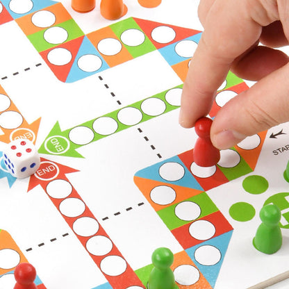 2 in 1 magnet chess and Ludo - Otloubnow