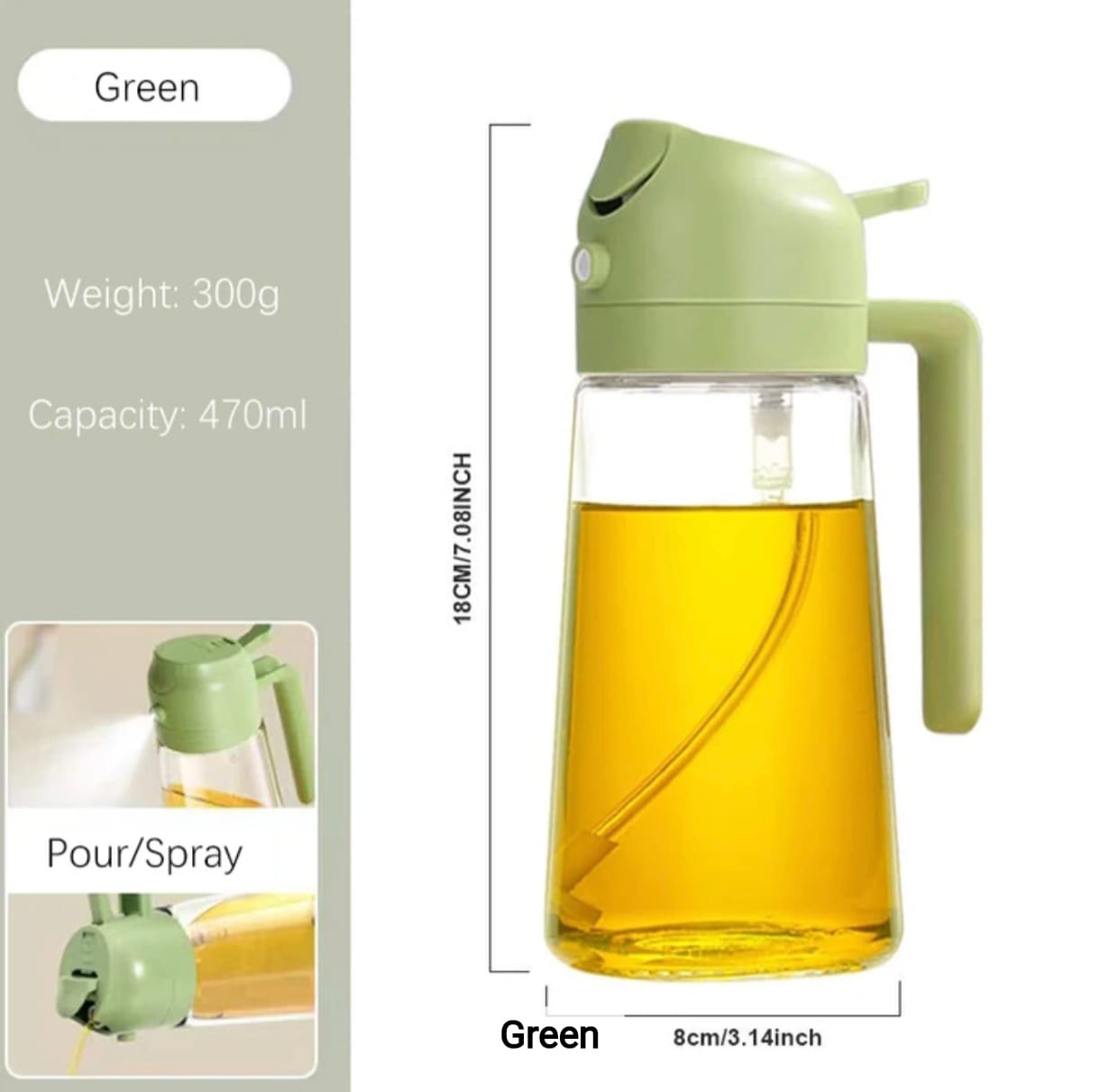 2 in 1 spray and pour oil - Otloubnow