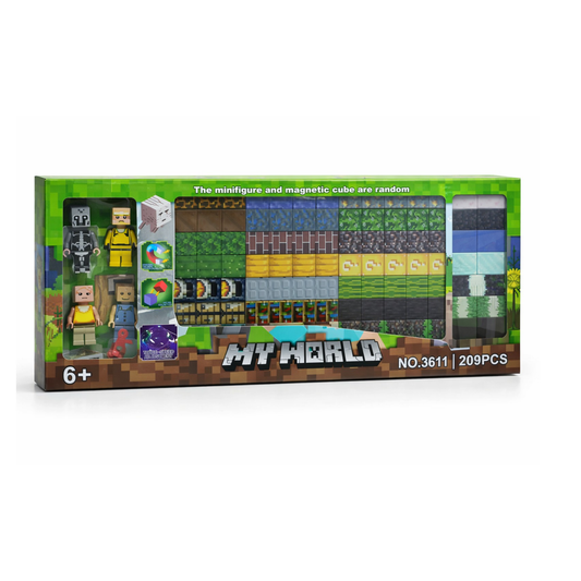 209 pcs magnetic cubes set - Otloubnow