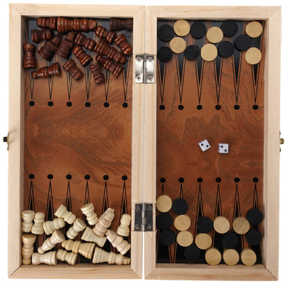 3 in 1 chess checkers backgammon - Otloubnow