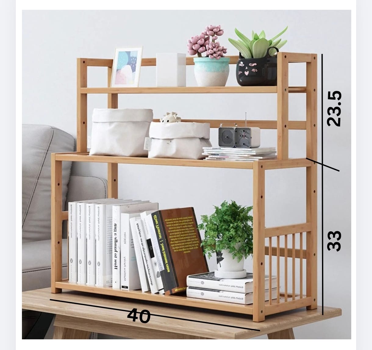 3 tier bamboo rack - Otloubnow