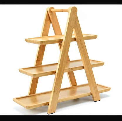 3 tier bamboo tray - Otloubnow