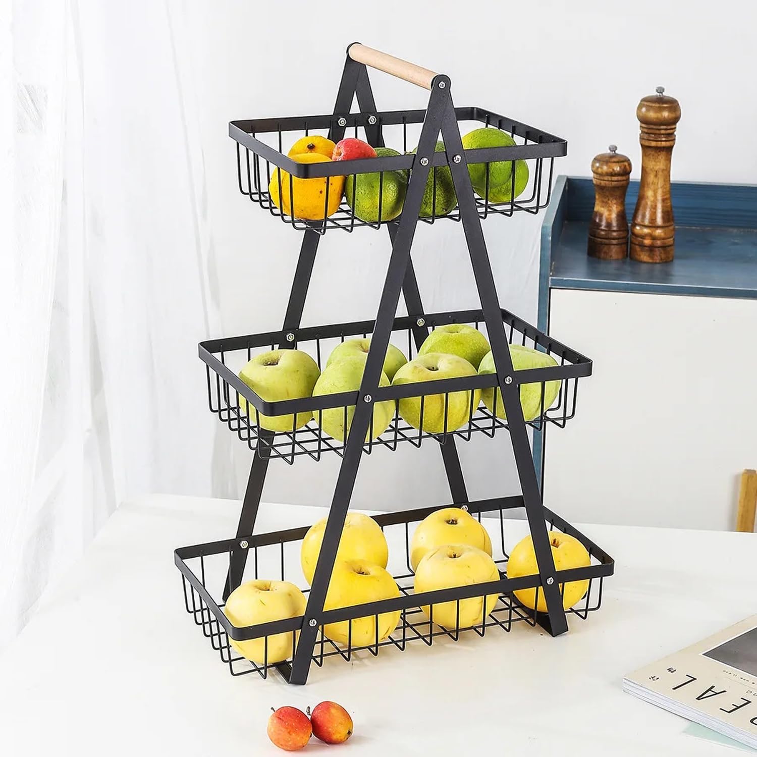 3 tier steel basket - Otloubnow
