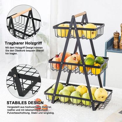 3 tier steel basket - Otloubnow