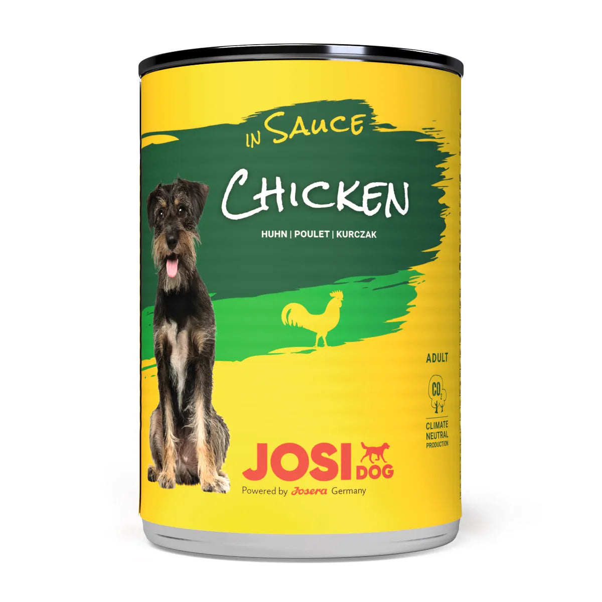 JosiDog Chicken in Sauce Wet Dog Food – Tender Poultry Chunks in Gravy for Adult Dogs