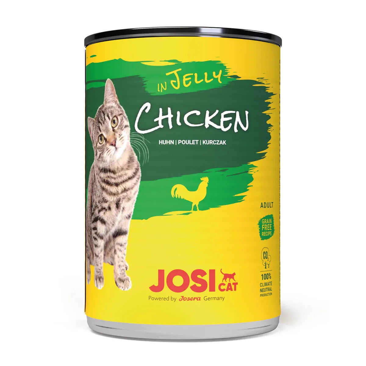 JosiCat Chicken in Jelly Grain-Free Adult Wet Cat Food 400g