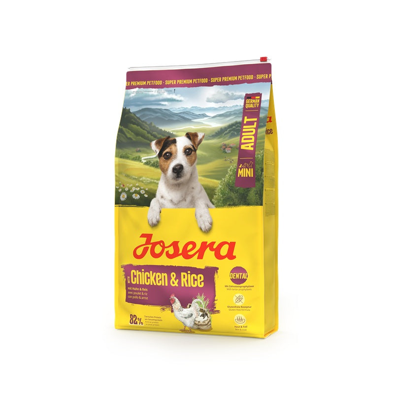 Josera Miniwell Adult Mini Chicken & Rice Dry Dog Food