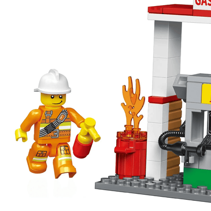 430 pcs fire station blocks set - Otloubnow