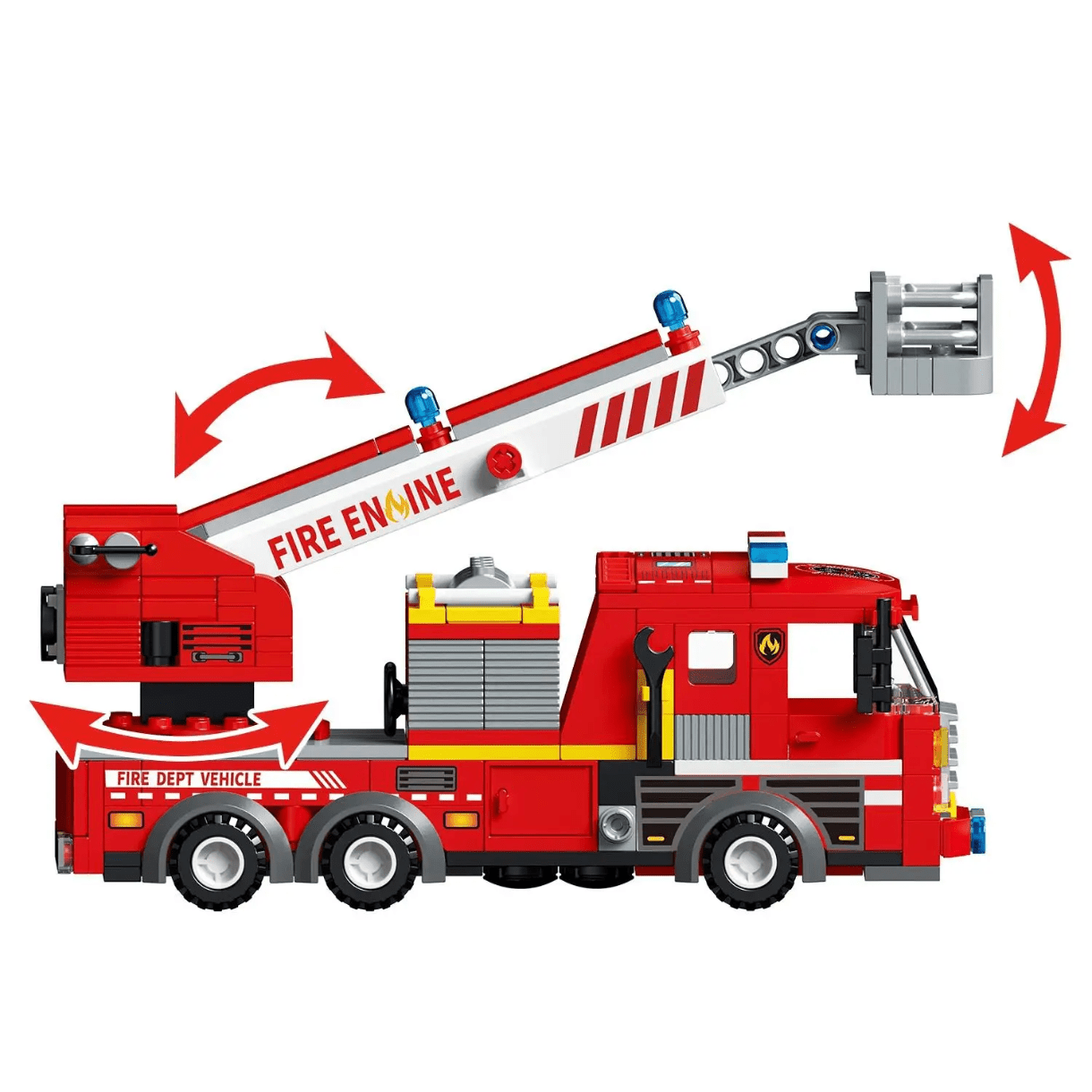 430 pcs fire station blocks set - Otloubnow