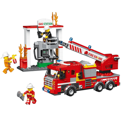 430 pcs fire station blocks set - Otloubnow