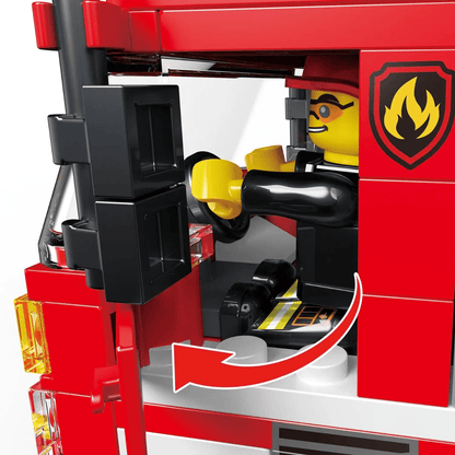 430 pcs fire station blocks set - Otloubnow