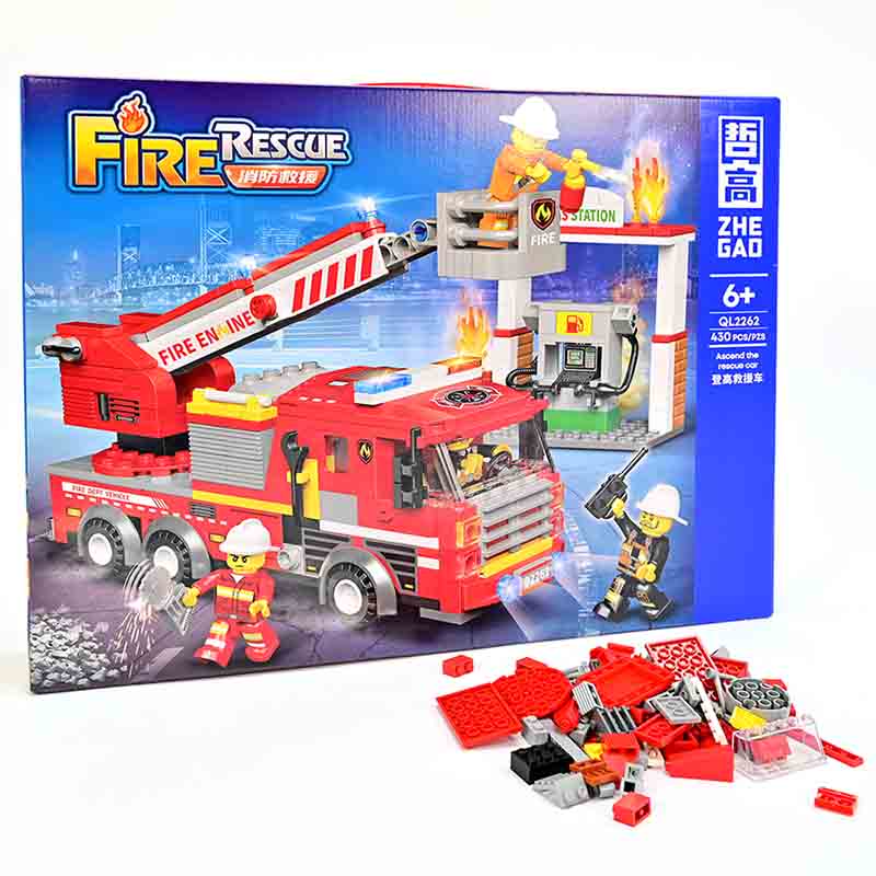 430 pcs fire station blocks set - Otloubnow