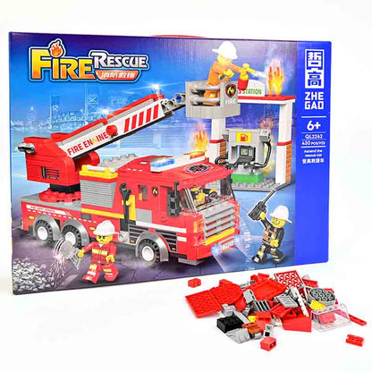 430 pcs fire station blocks set - Otloubnow