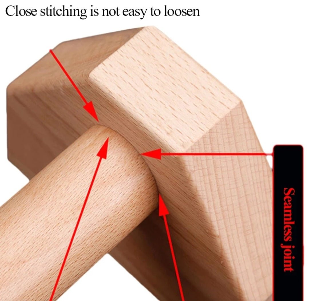 50cm Wooden Gymnastics Parallettes Bars - Otloubnow