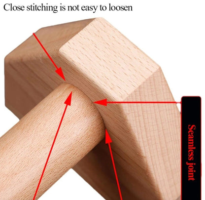 50cm Wooden Gymnastics Parallettes Bars - Otloubnow