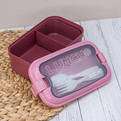 800 ml lunch box with removable compartment - Otloubnow