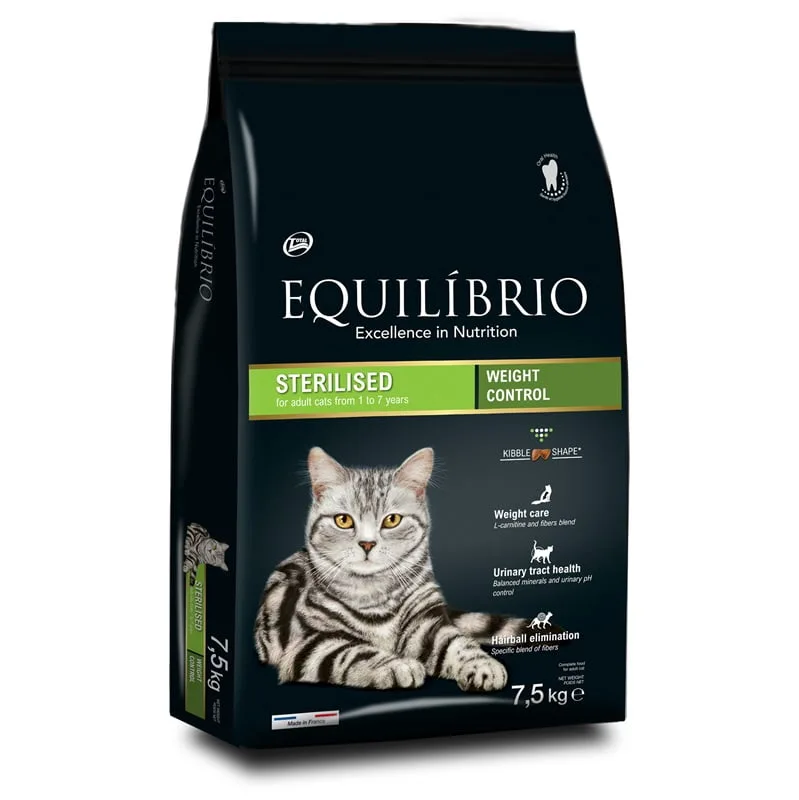 Equilibrio – Sterelised Adult Cat Dry Food