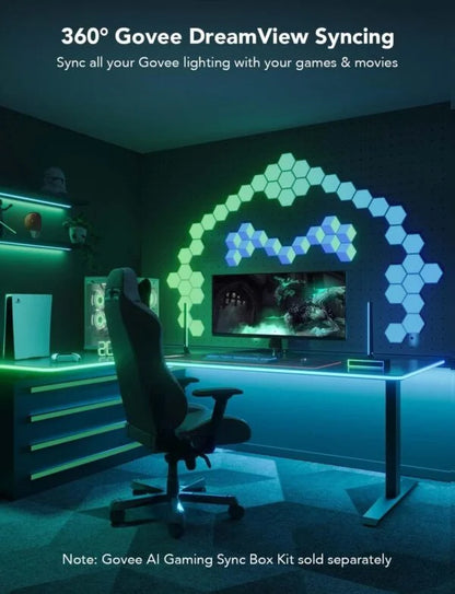 مكتب الألعاب Govee RGBIC بأضواء نيون 3 متر