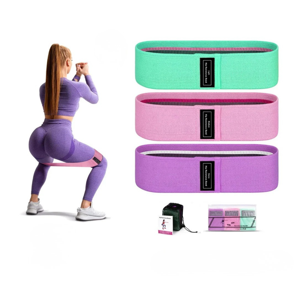 Fabric mini loop resistance bands - Otloubnow