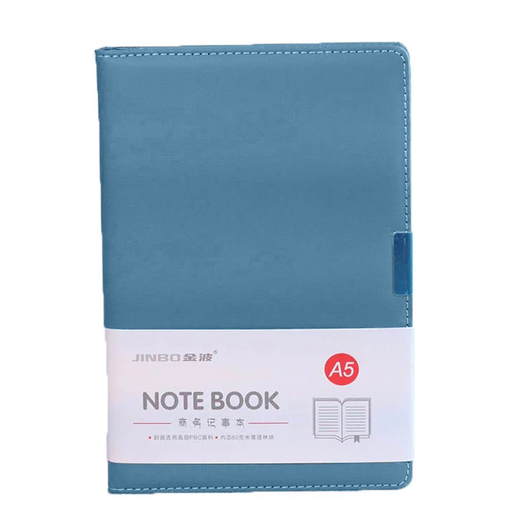 A5 colored leather notebook - Otloubnow