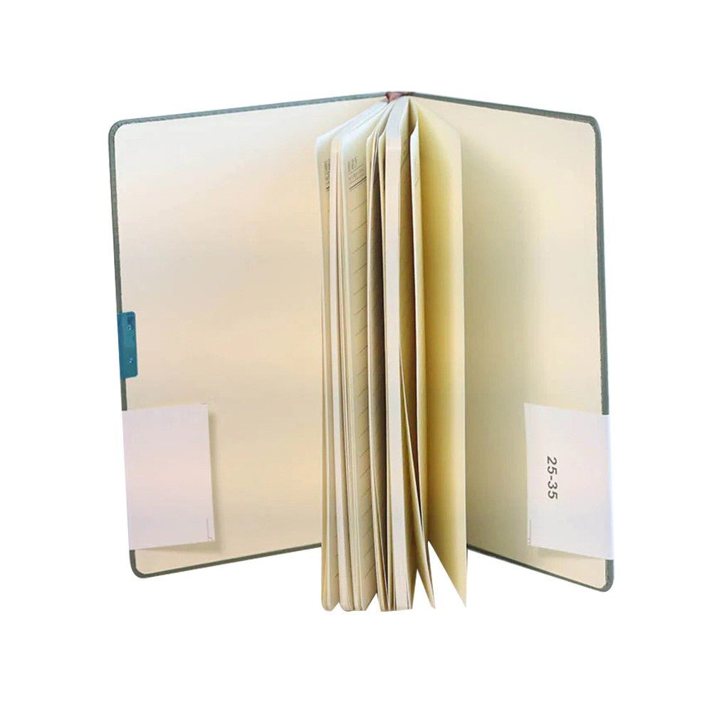 A5 colored leather notebook - Otloubnow