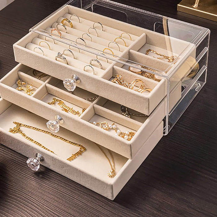 Acrylic organizer with 3 drawers - Otloubnow