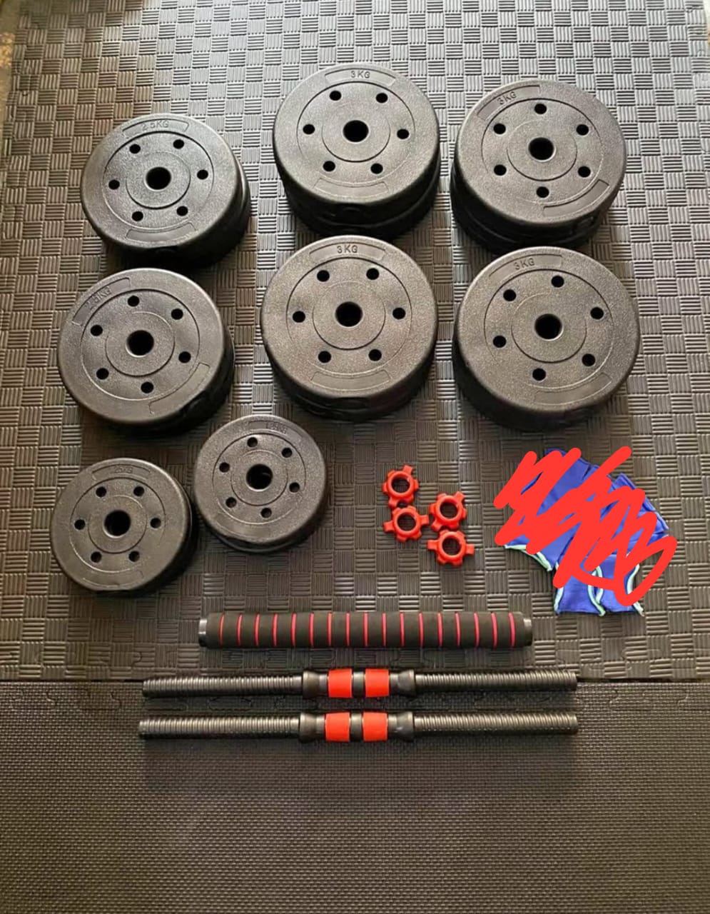 Adjustable Dumbbells Set - Otloubnow